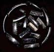 Roman Black Glass Bracelet Fragments, c. 1st-3rd Cent AD Roman Black Glass Bracelet Fragments, c. 1st-3rd Cent AD